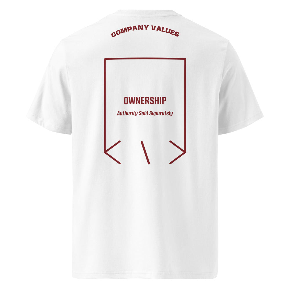Ownership — White Burgundy back mockup