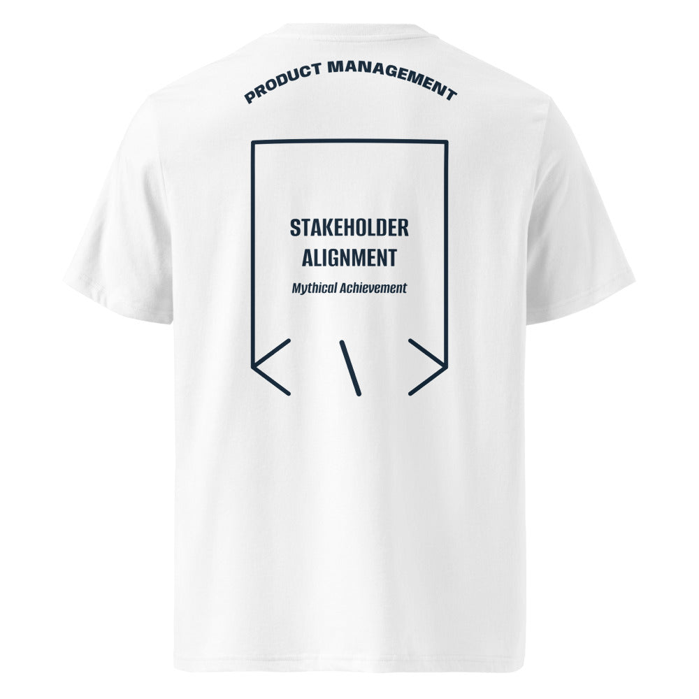 Stakeholder Alignment — White French Navy back mockup