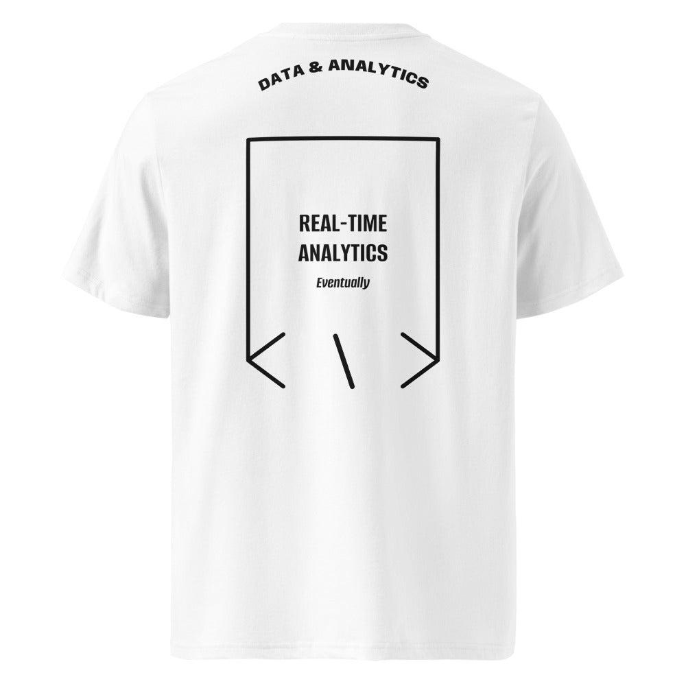 Real-Time Analytics — White Black back mockup