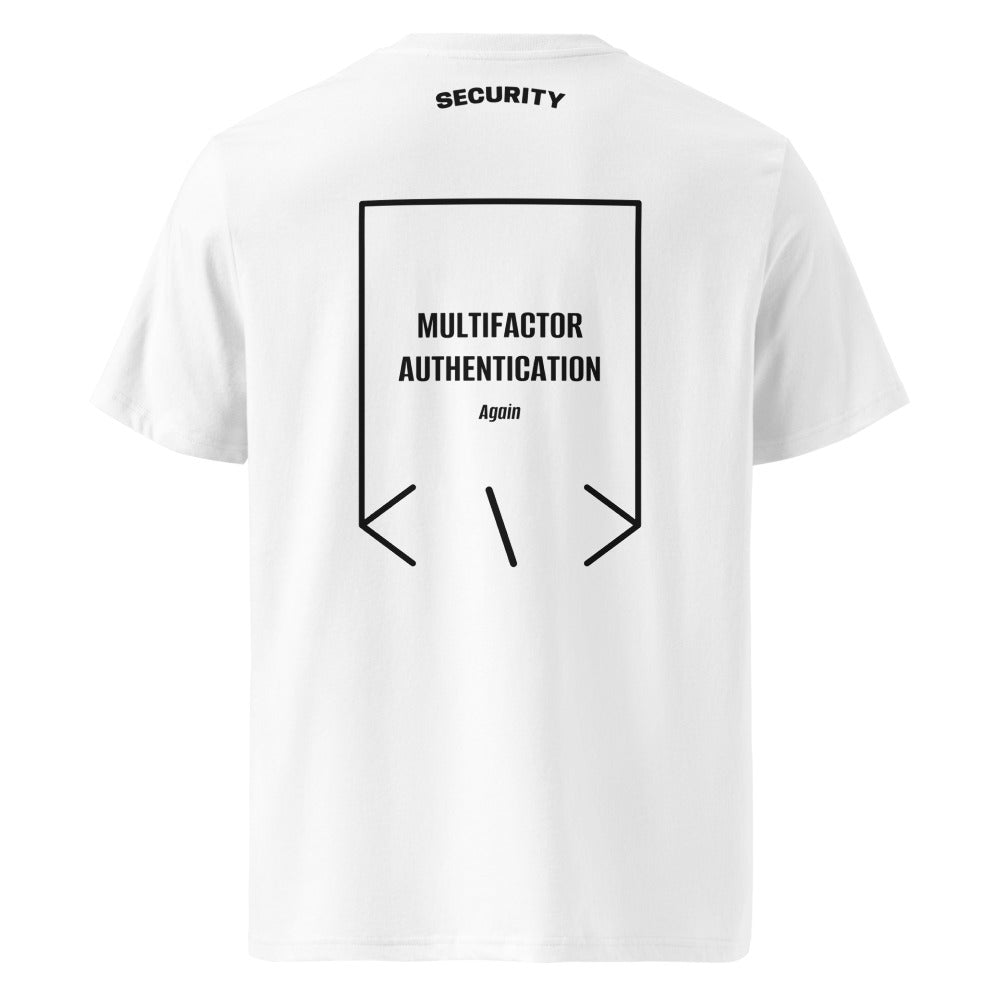Multifactor Authentication — White Black back mockup