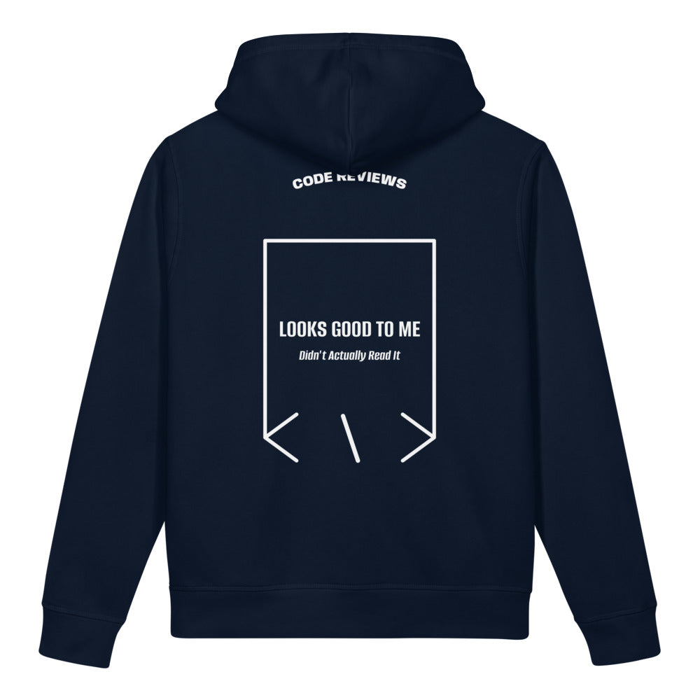 Looks Good To Me — French Navy White back mockup