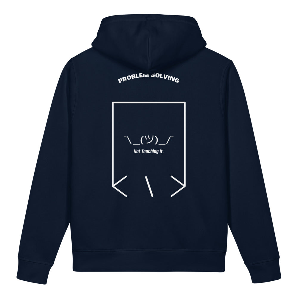 ¯\_(ツ)_/¯ — French Navy White back mockup