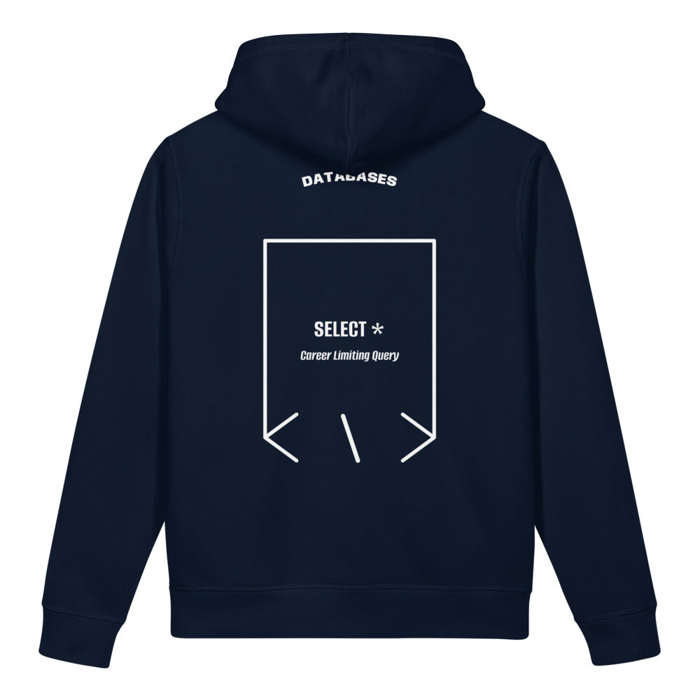 SELECT * — French Navy White back mockup