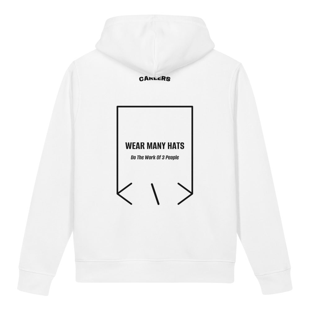 Wear Many Hats — secondary back mockup