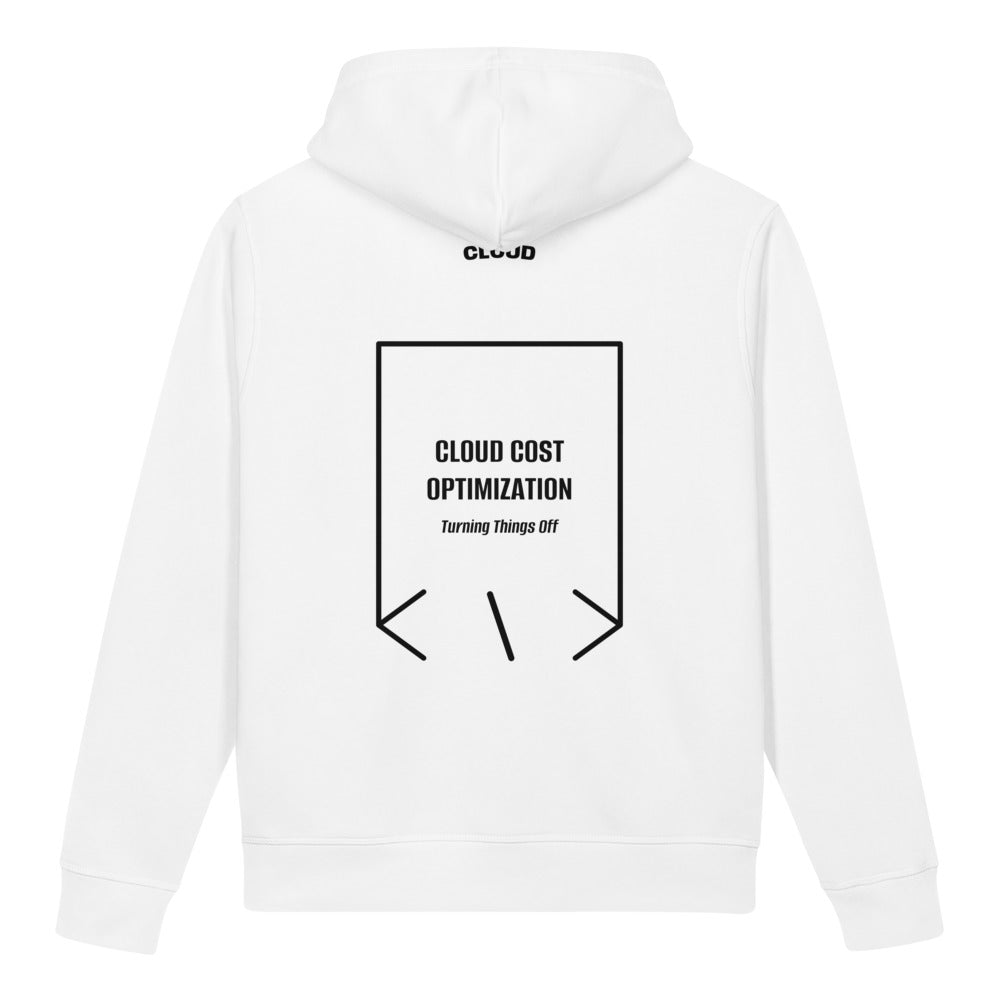 Cloud Cost Optimization — White Black back mockup