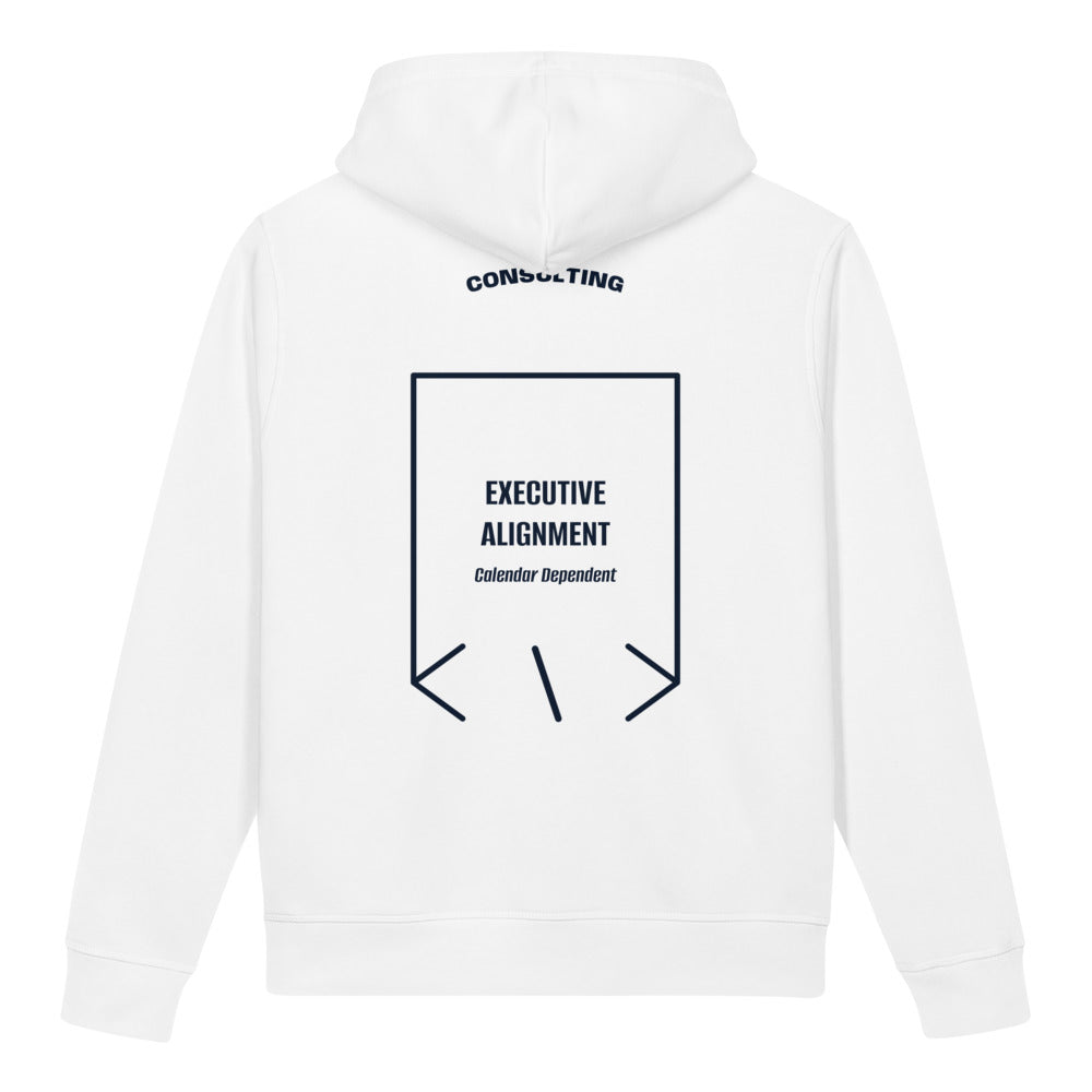 Executive Alignment — White French Navy back mockup