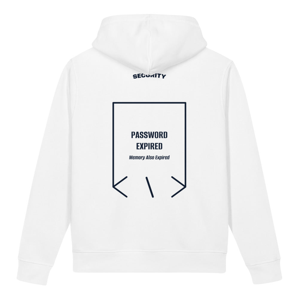 Password Expired — White French Navy back mockup