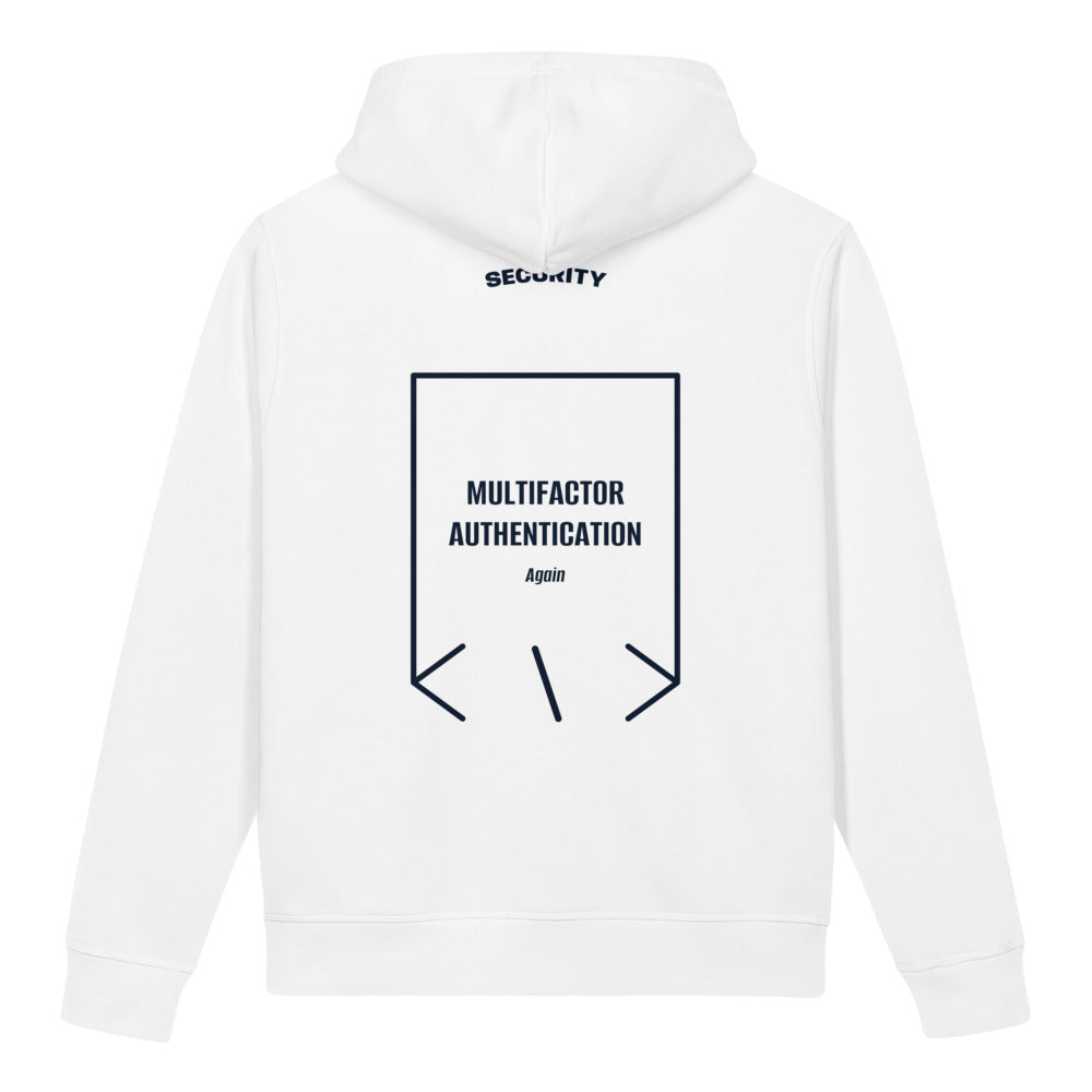 Multifactor Authentication — White French Navy back mockup