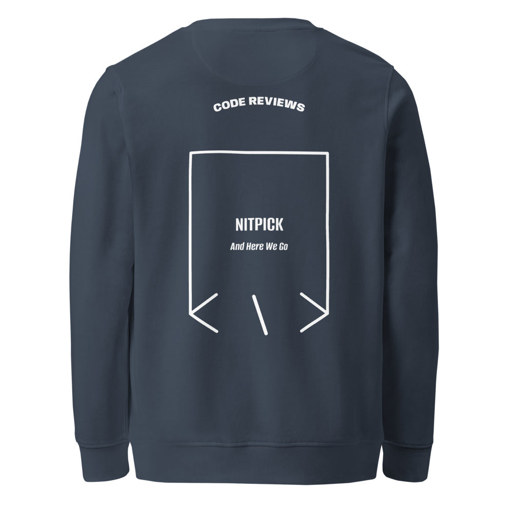 Nitpick — French Navy White back mockup