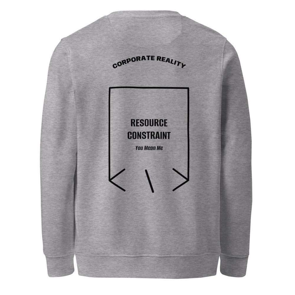 Resource Constraint — secondary back mockup