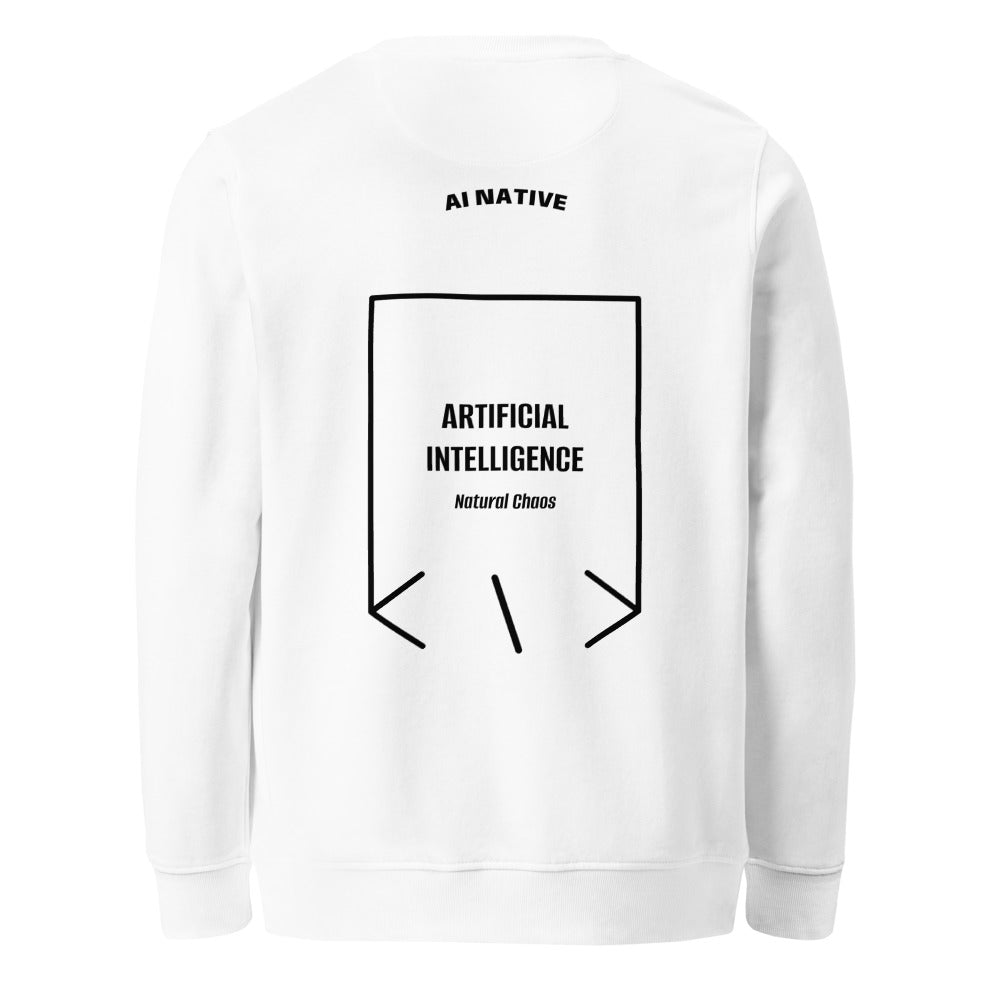 Artificial Intelligence — White Black back mockup