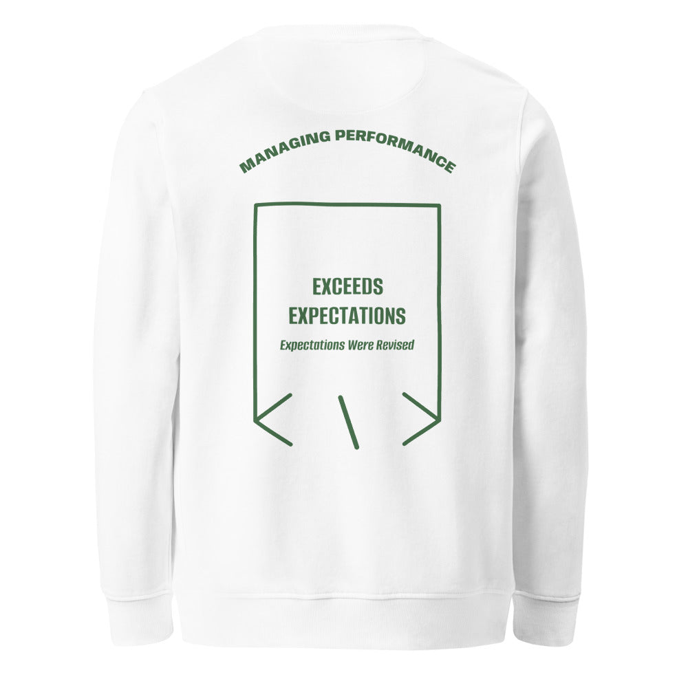 Exceeds Expectations — secondary back mockup