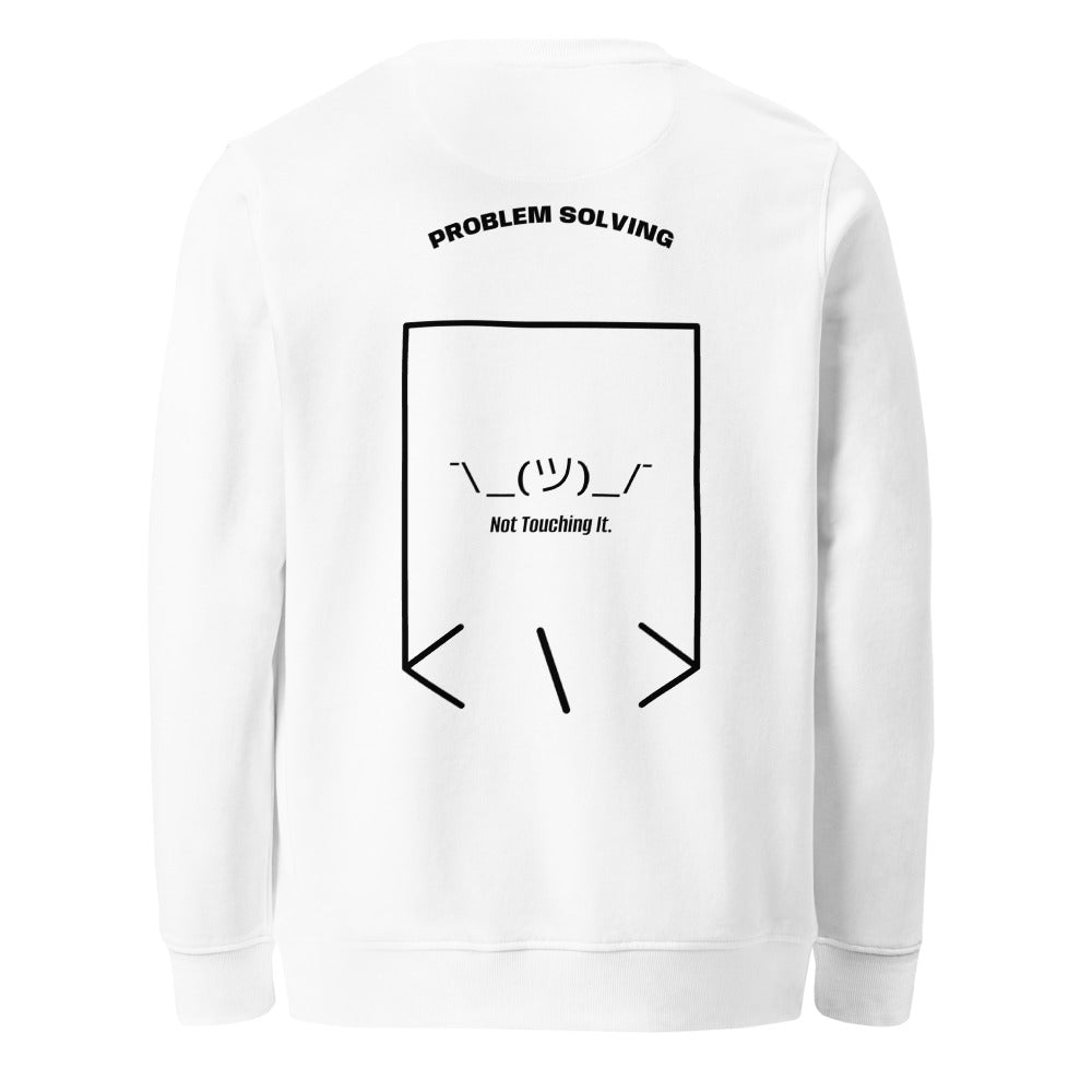 ¯\_(ツ)_/¯ — White Black back mockup