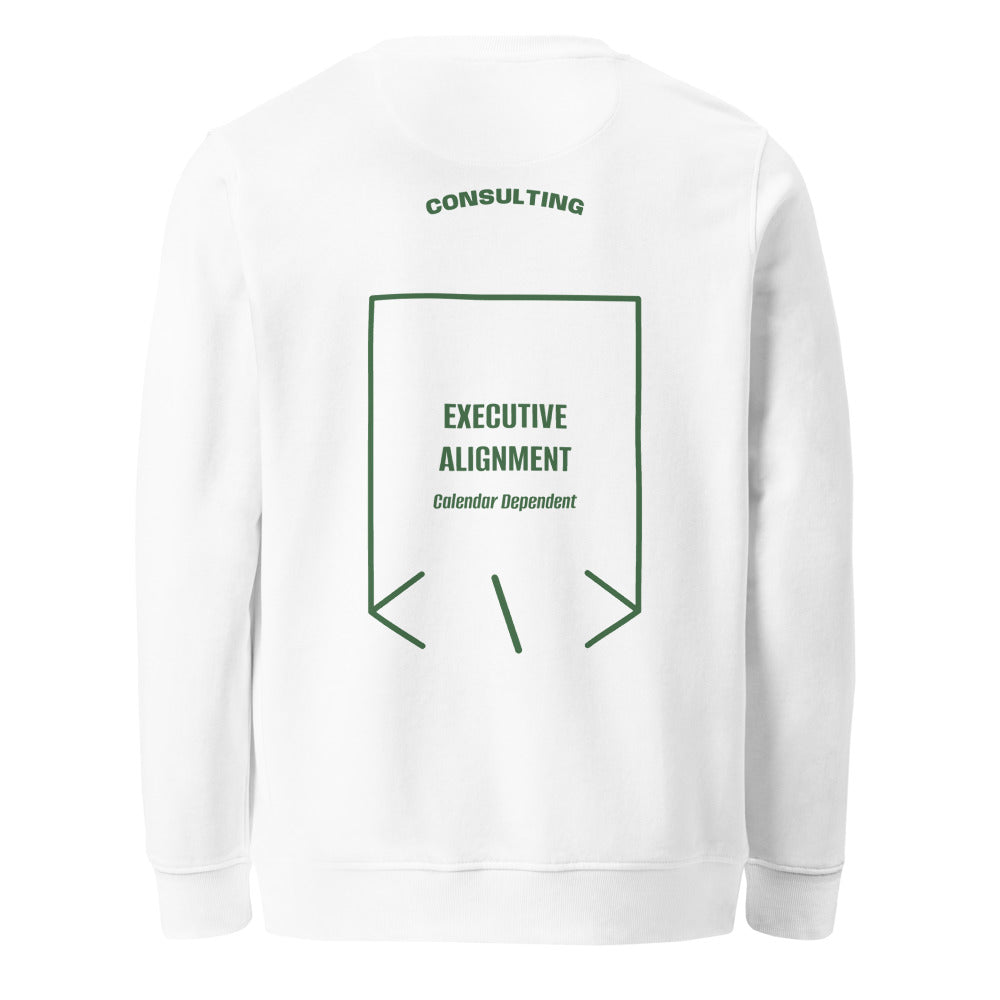 Executive Alignment — White Bottle Green back mockup