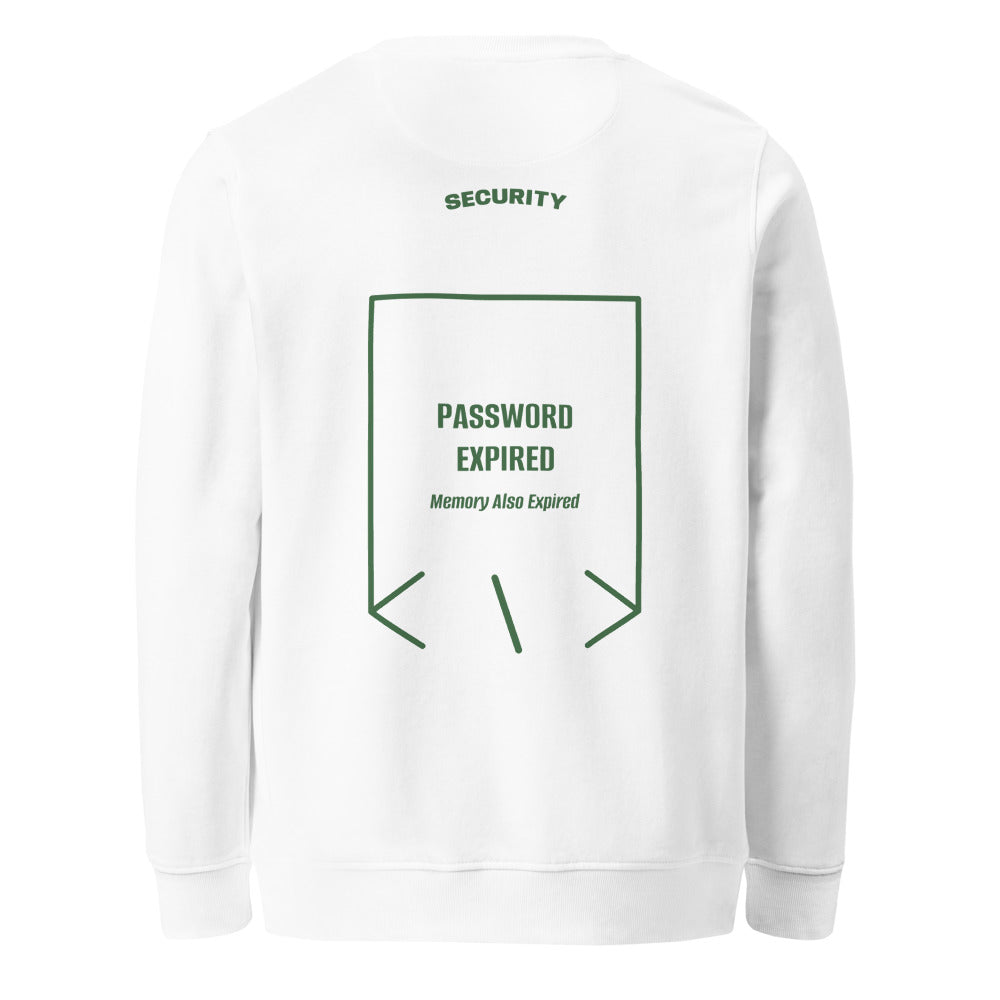 Password Expired — White Bottle Green back mockup