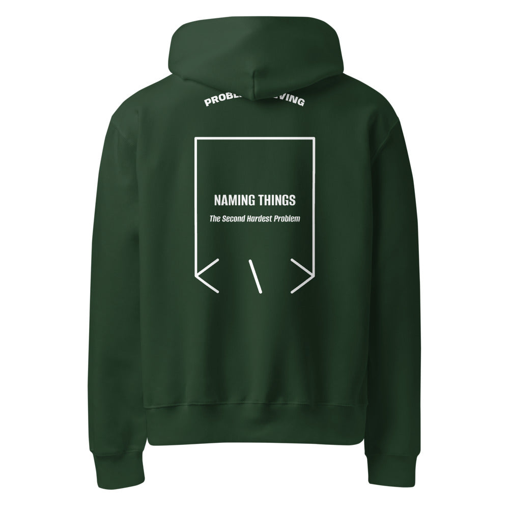 Naming Things — Forest White back mockup