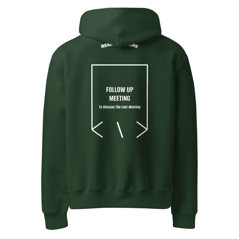 Follow Up Meeting — Forest White back mockup
