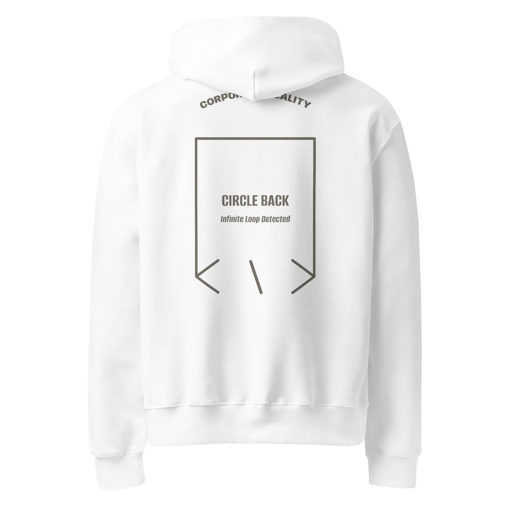 Circle Back — White Asphalt back mockup