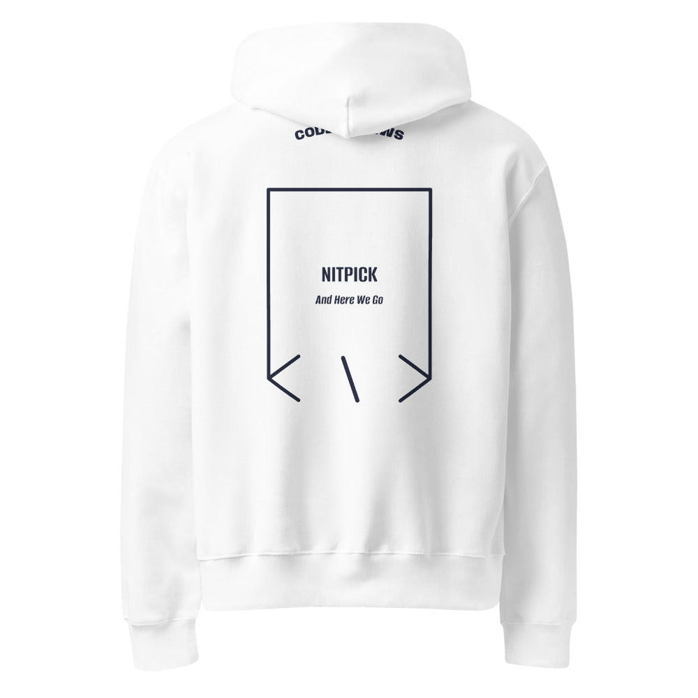 Nitpick — White Navy back mockup