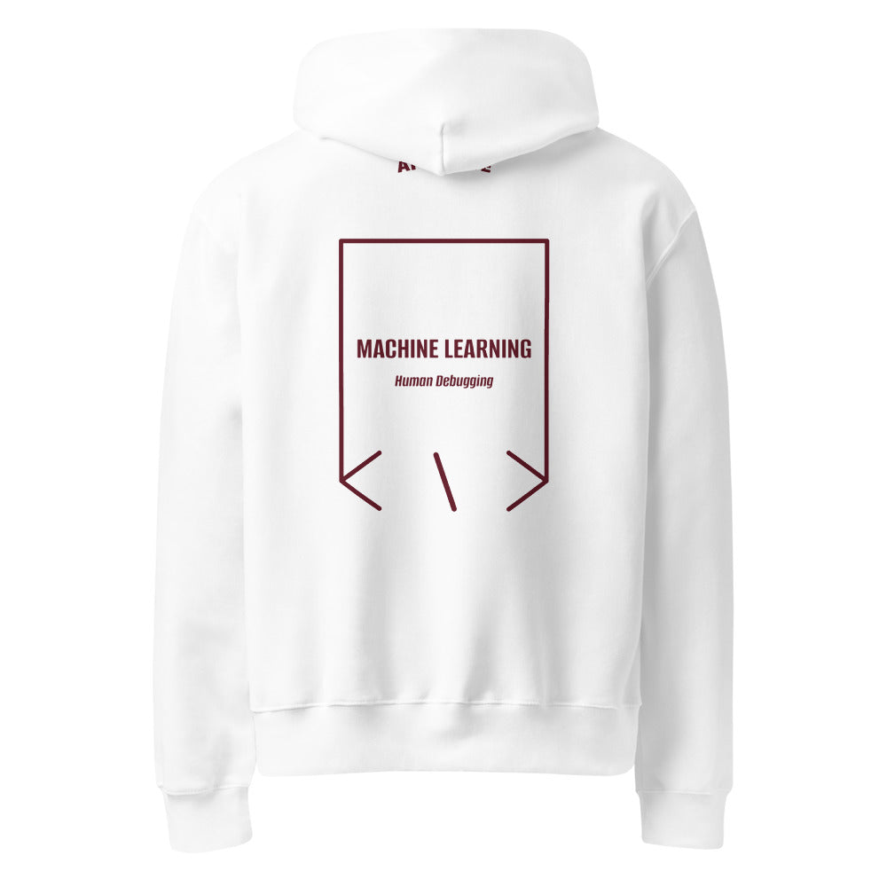 Machine Learning — White Maroon back mockup