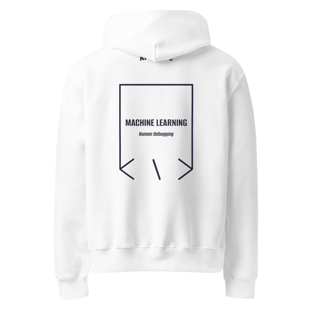 Machine Learning — White Navy back mockup
