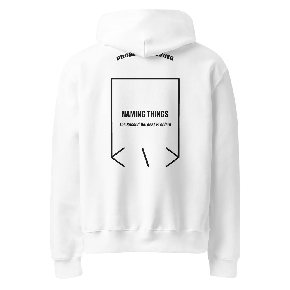 Naming Things — White Vintage Black back mockup