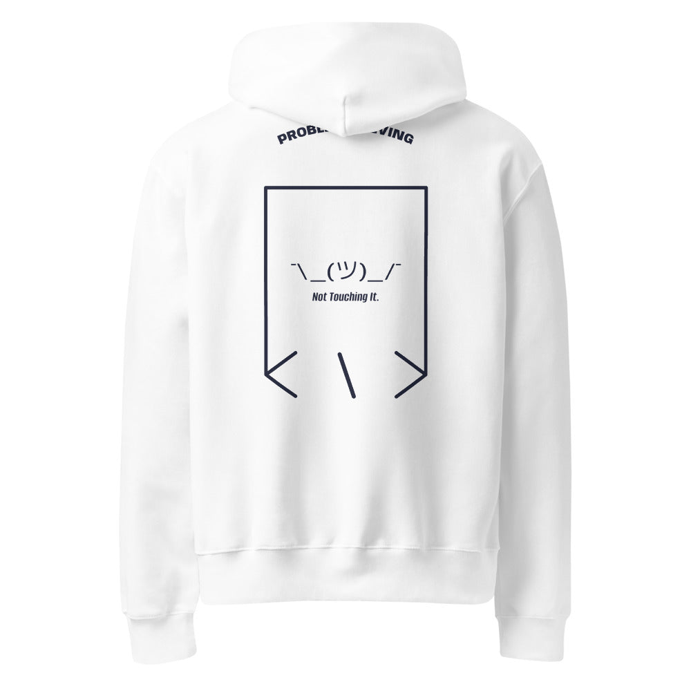 ¯\_(ツ)_/¯ — White Navy back mockup
