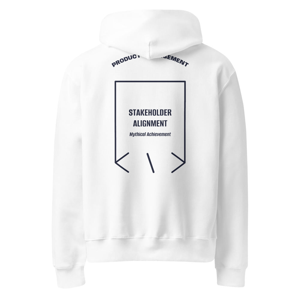 Stakeholder Alignment — White Navy back mockup