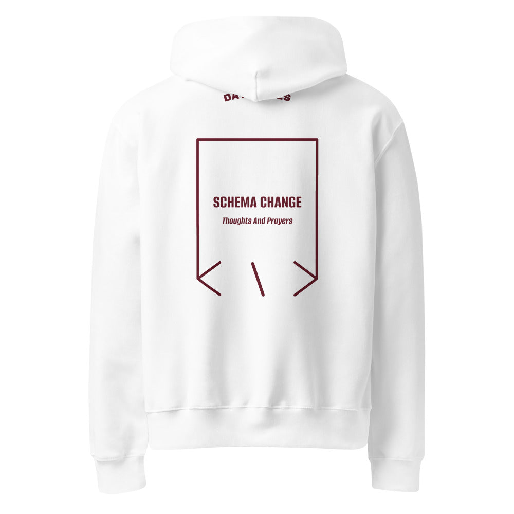 Schema Change — secondary back mockup