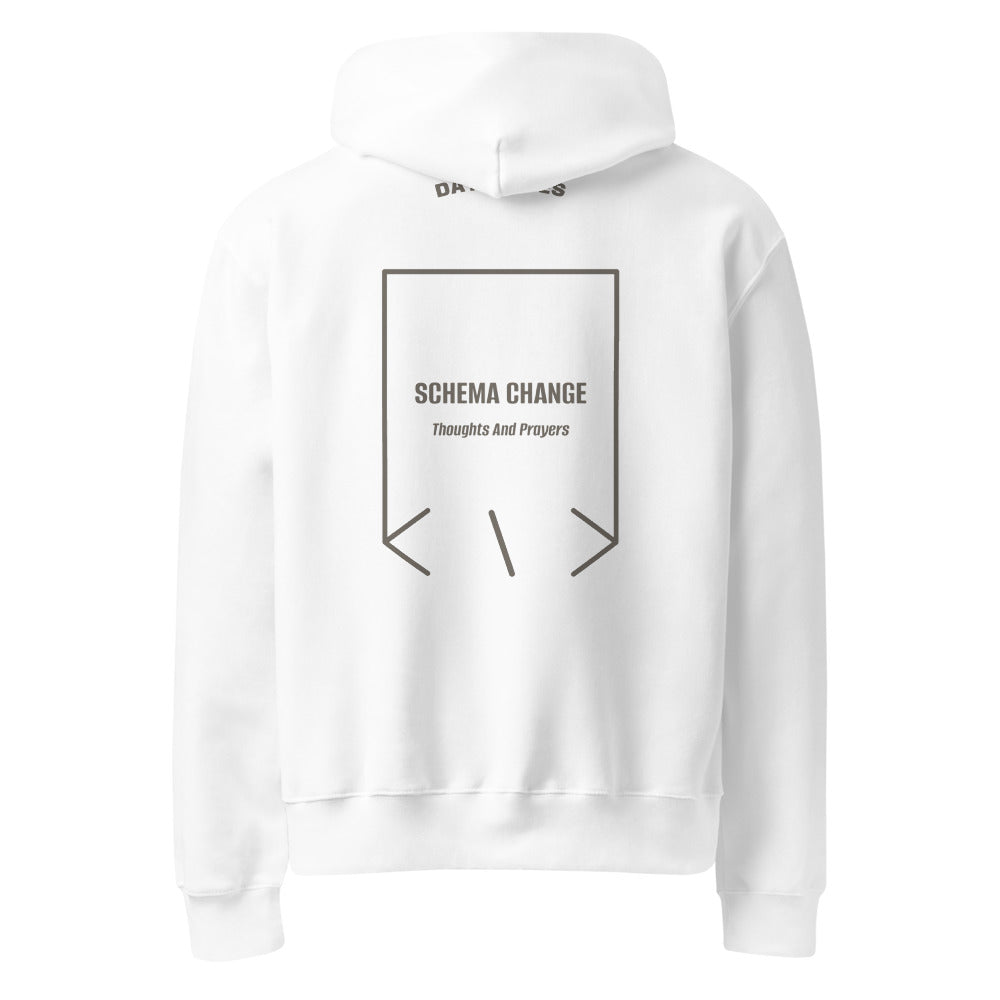 Schema Change — White Asphalt back mockup