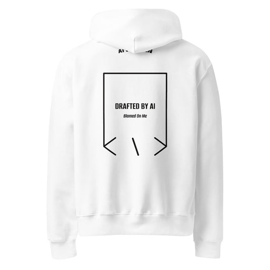 Drafted By AI — secondary back mockup