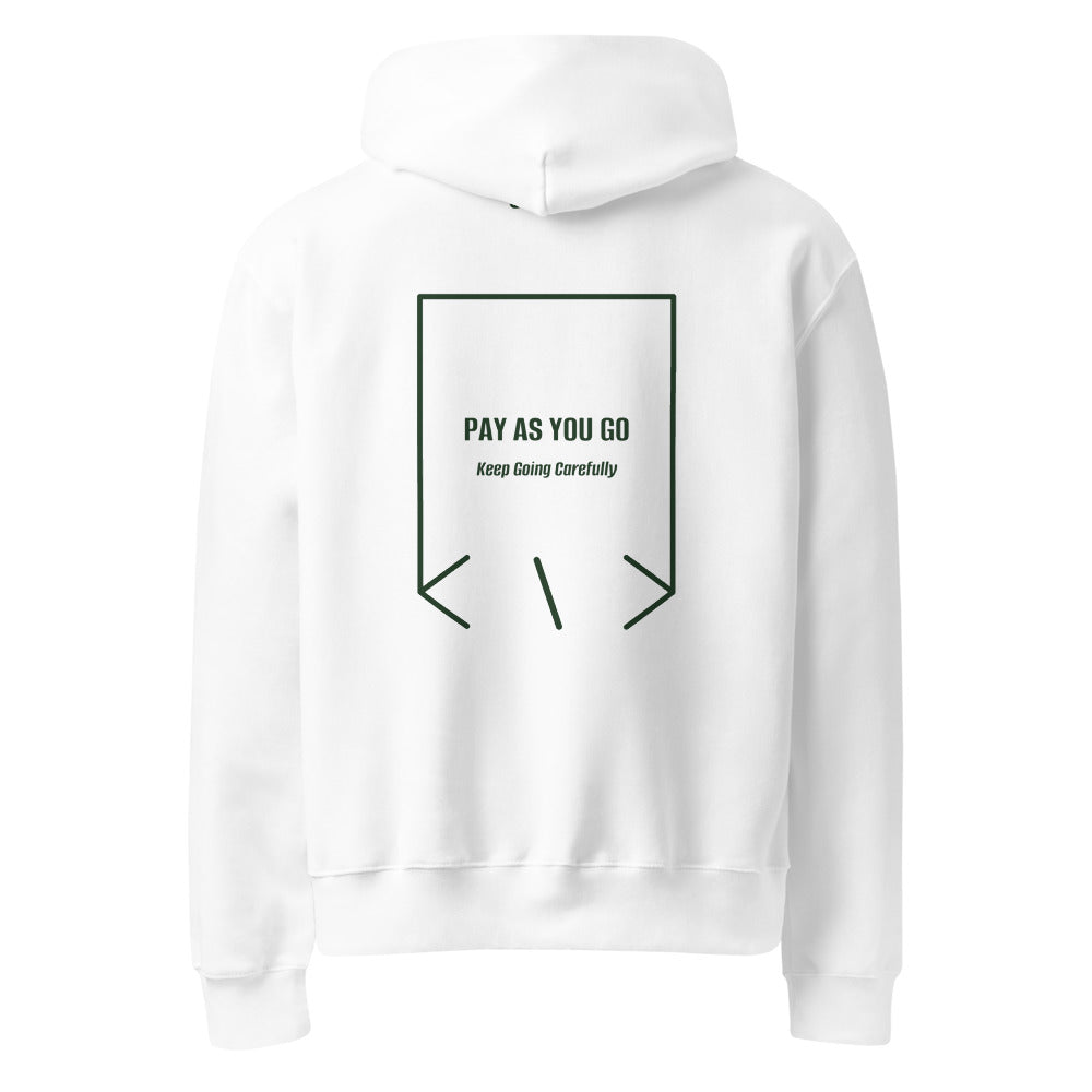 Pay As You Go — White Forest back mockup