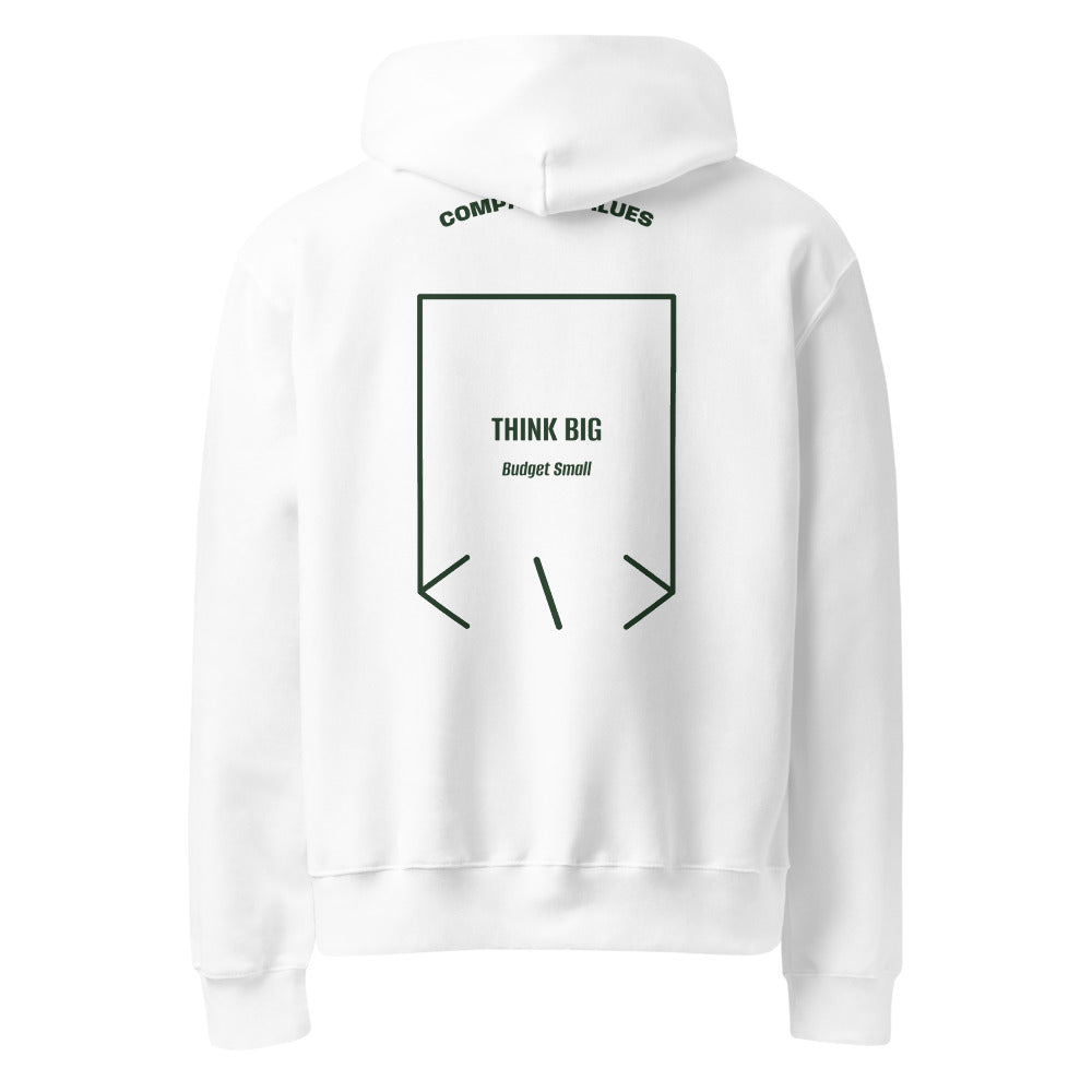 Think Big — White Forest back mockup