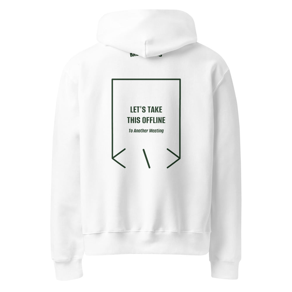 Let's Take This Offline — White Forest back mockup