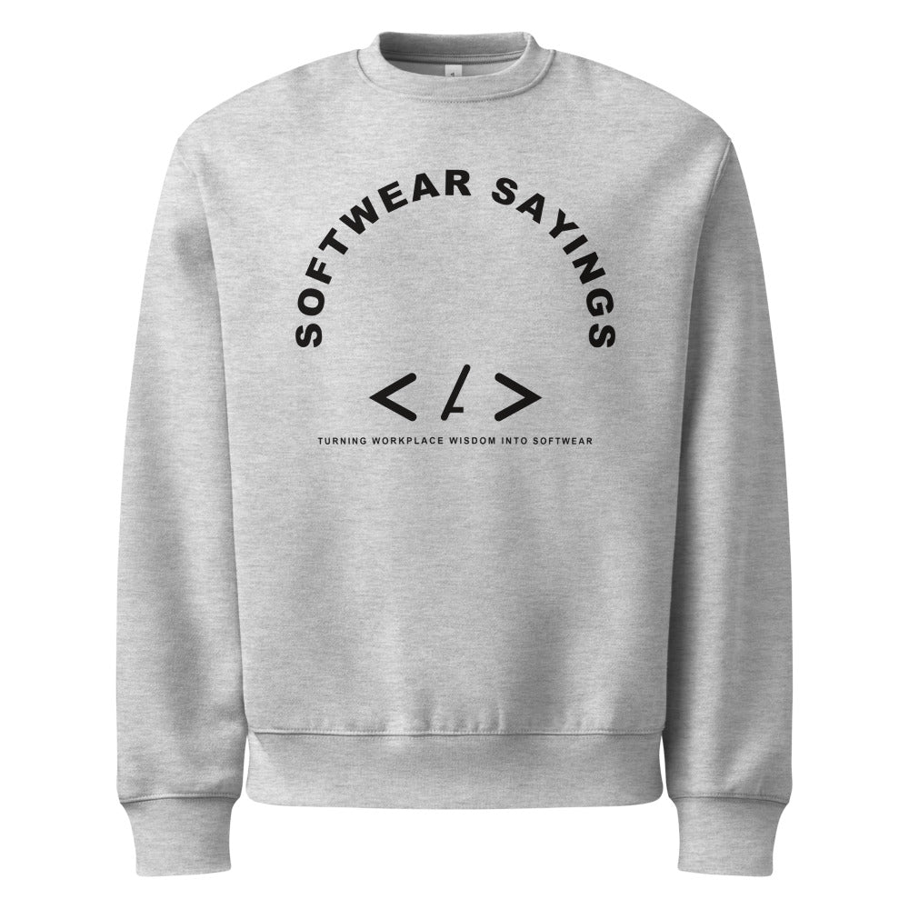 Self-Explanatory Code — front mockup