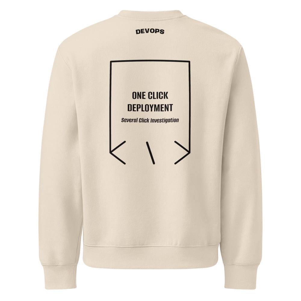 One Click Deployment — Dust Black back mockup
