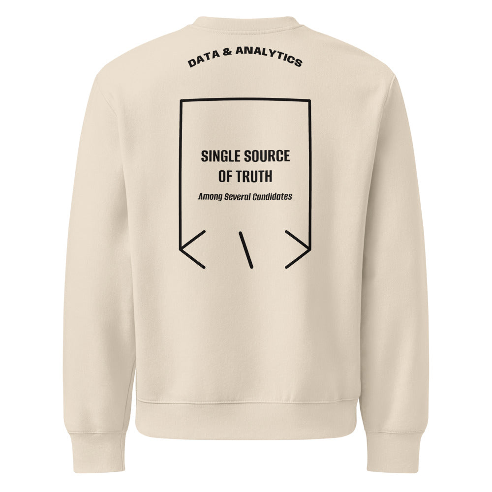 Single Source Of Truth — Dust Black back mockup