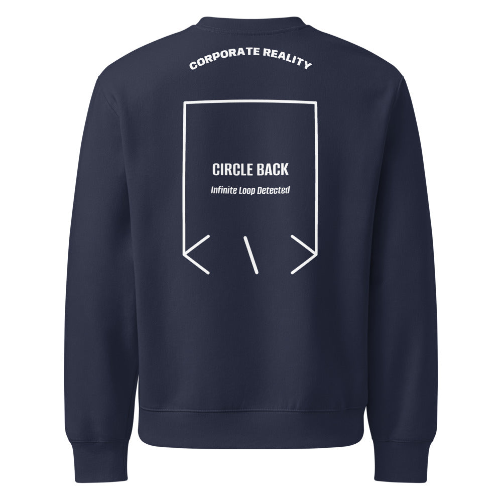 Circle Back — secondary back mockup