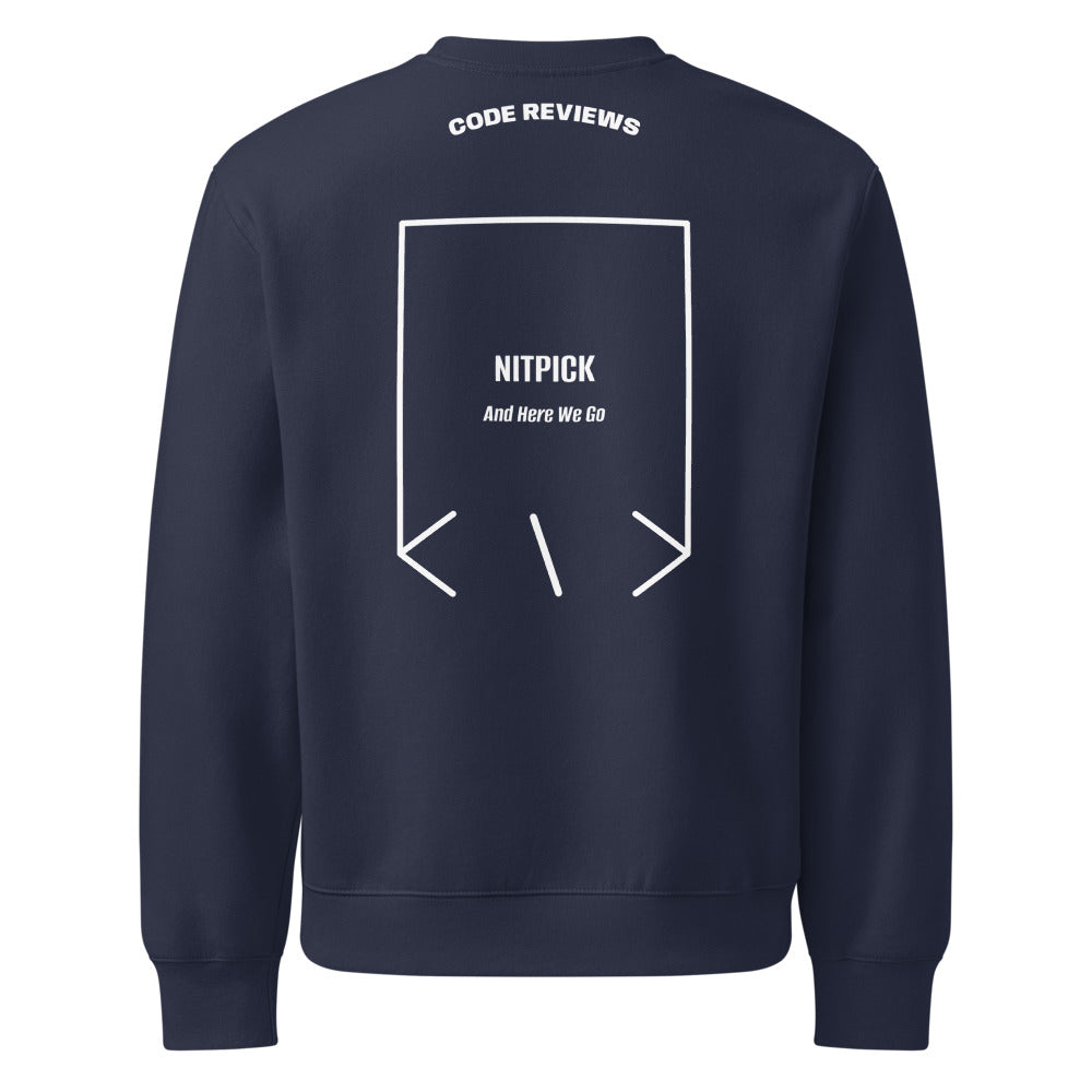 Nitpick — Navy White back mockup