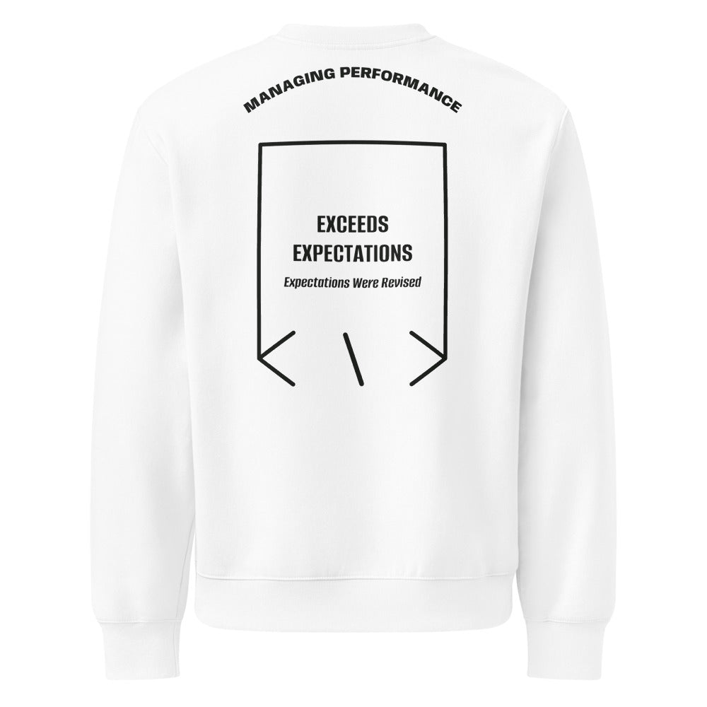 Exceeds Expectations — secondary back mockup