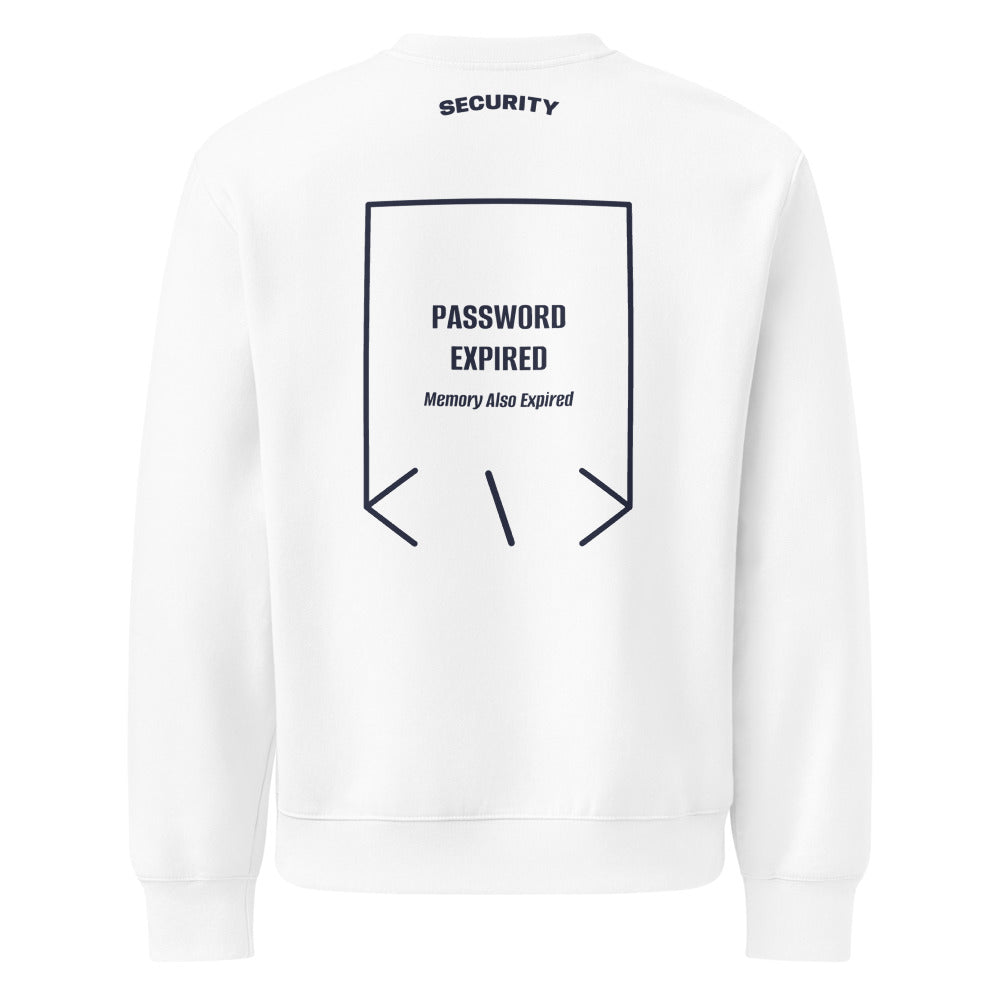 Password Expired — White Navy back mockup