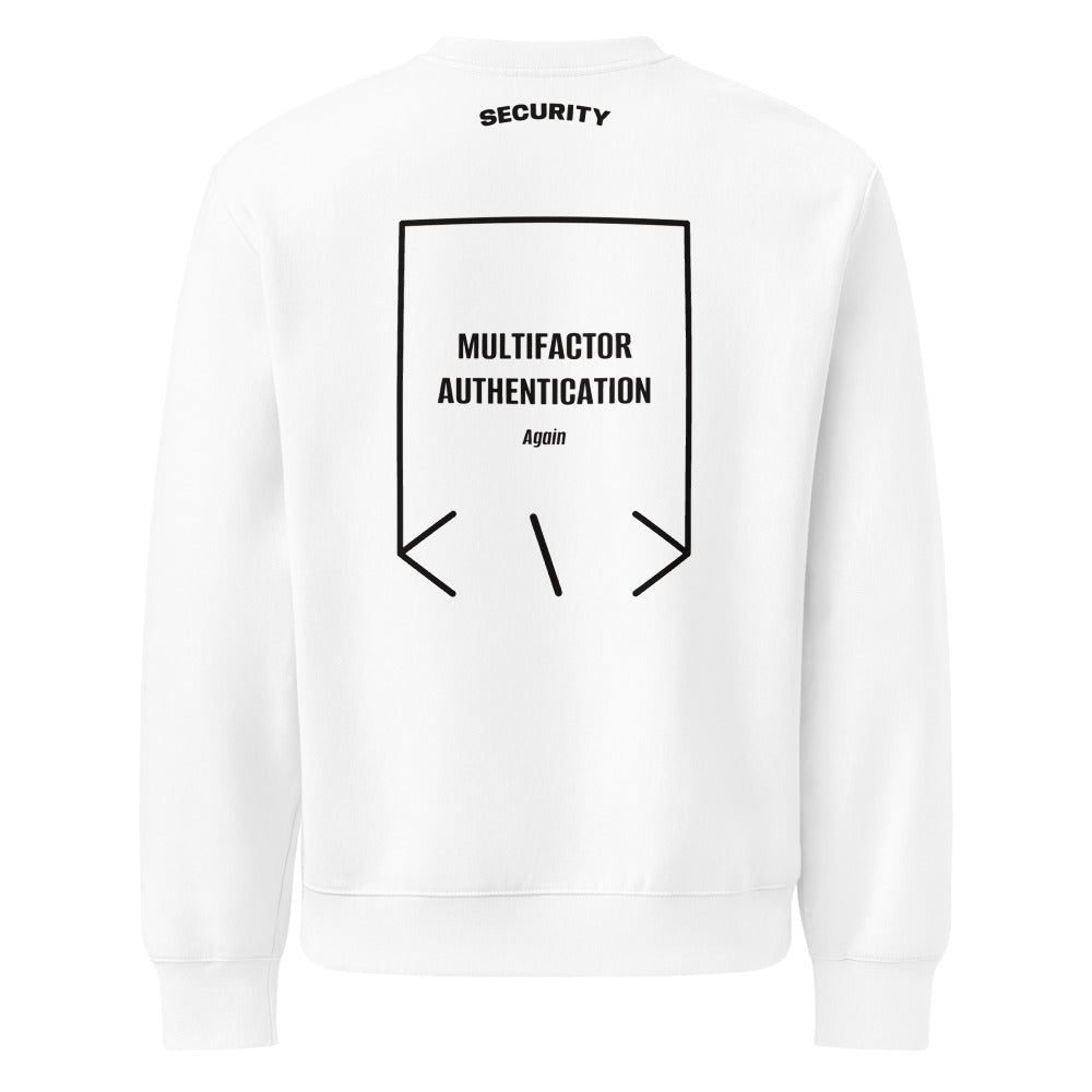 Multifactor Authentication — White Black back mockup