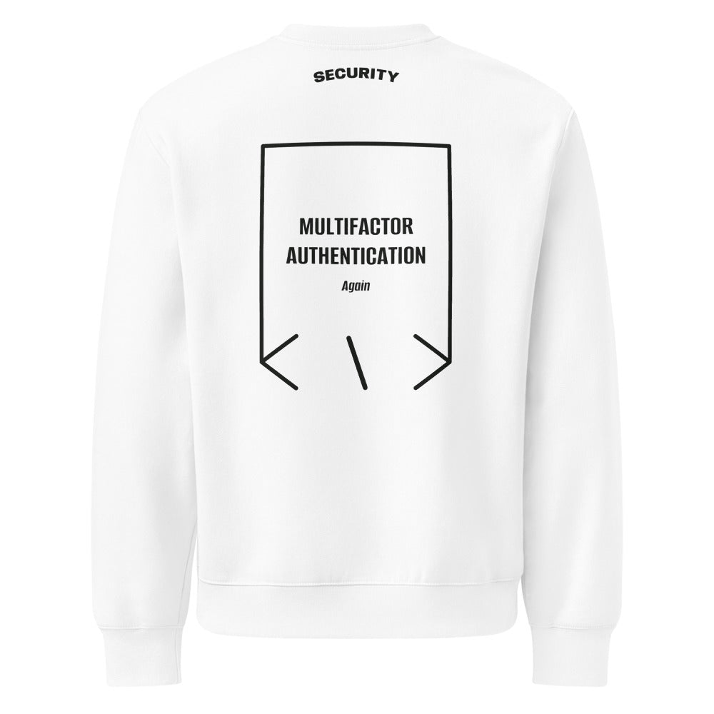 Multifactor Authentication — White Vintage Black back mockup