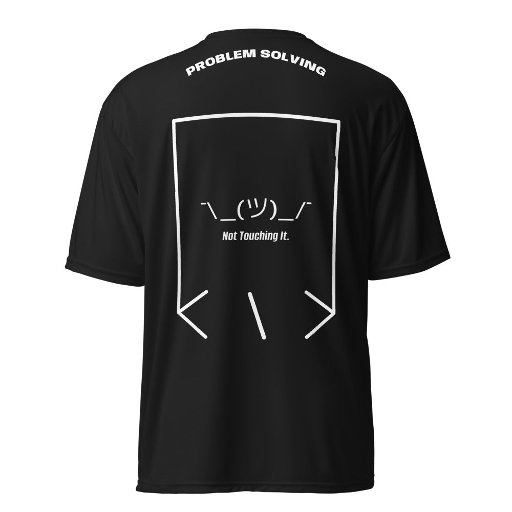 ¯\_(ツ)_/¯ — Black White back mockup
