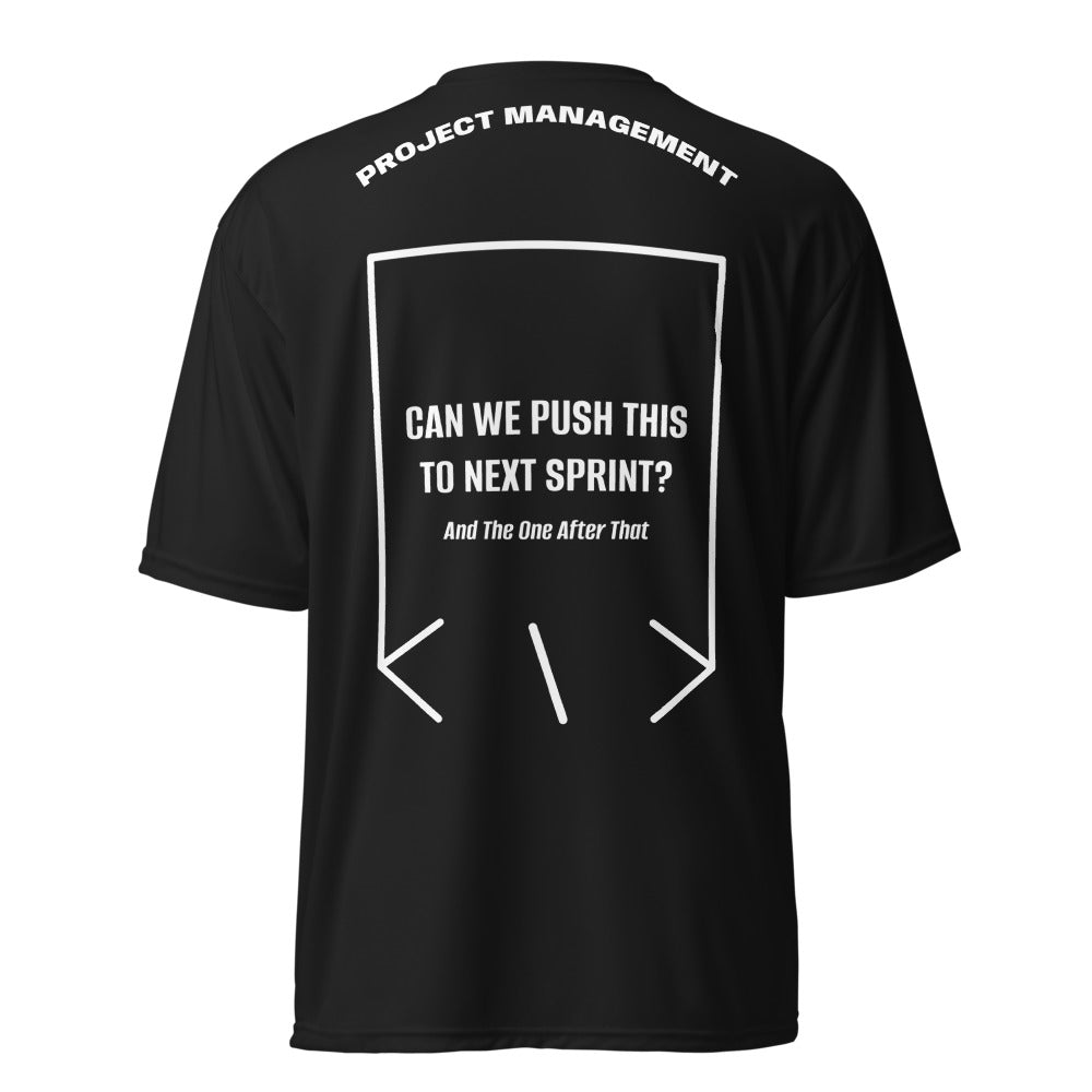 Can We Push This To Next Sprint? — Black White back mockup