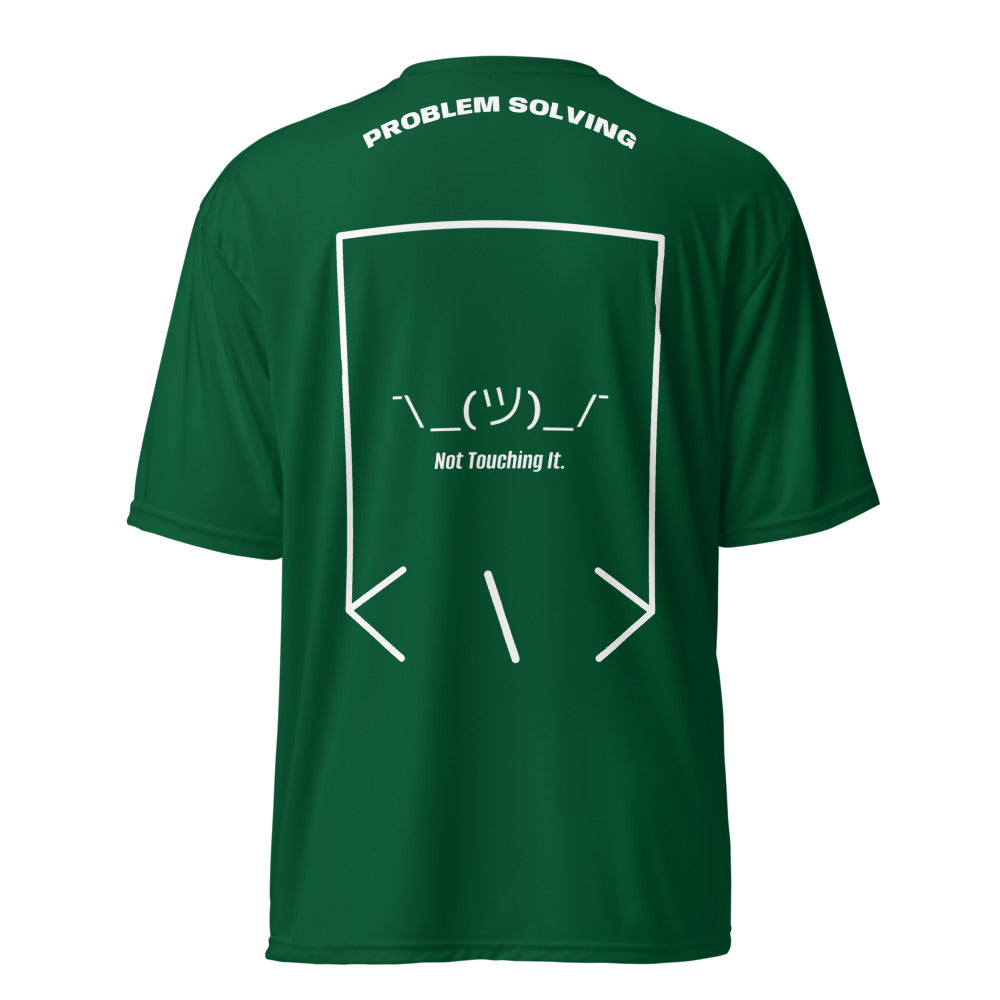 ¯\_(ツ)_/¯ — Forest Green White back mockup