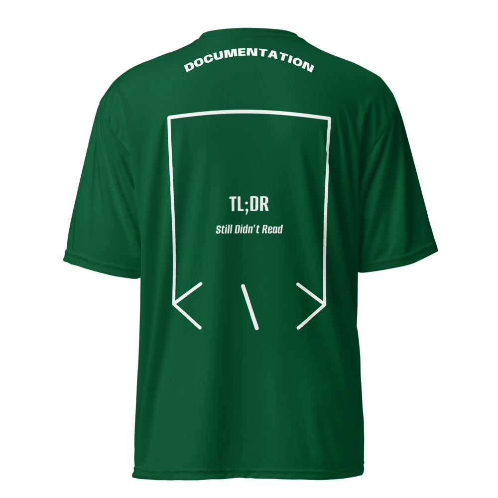 TL;DR — Forest Green White back mockup