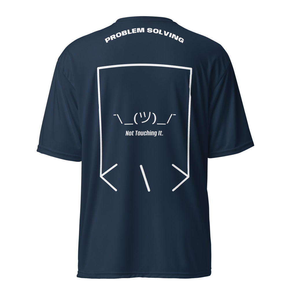 ¯\_(ツ)_/¯ — Navy White back mockup