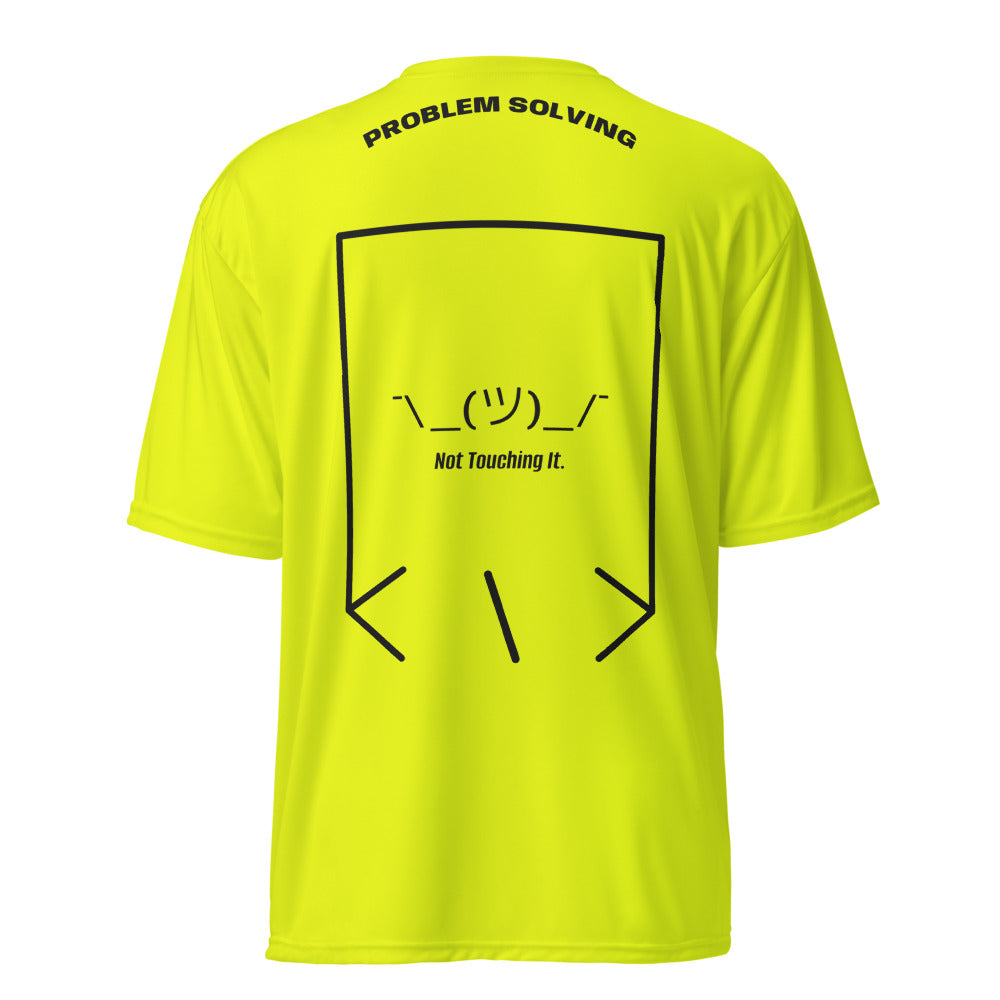 ¯\_(ツ)_/¯ — Safety Yellow Black back mockup