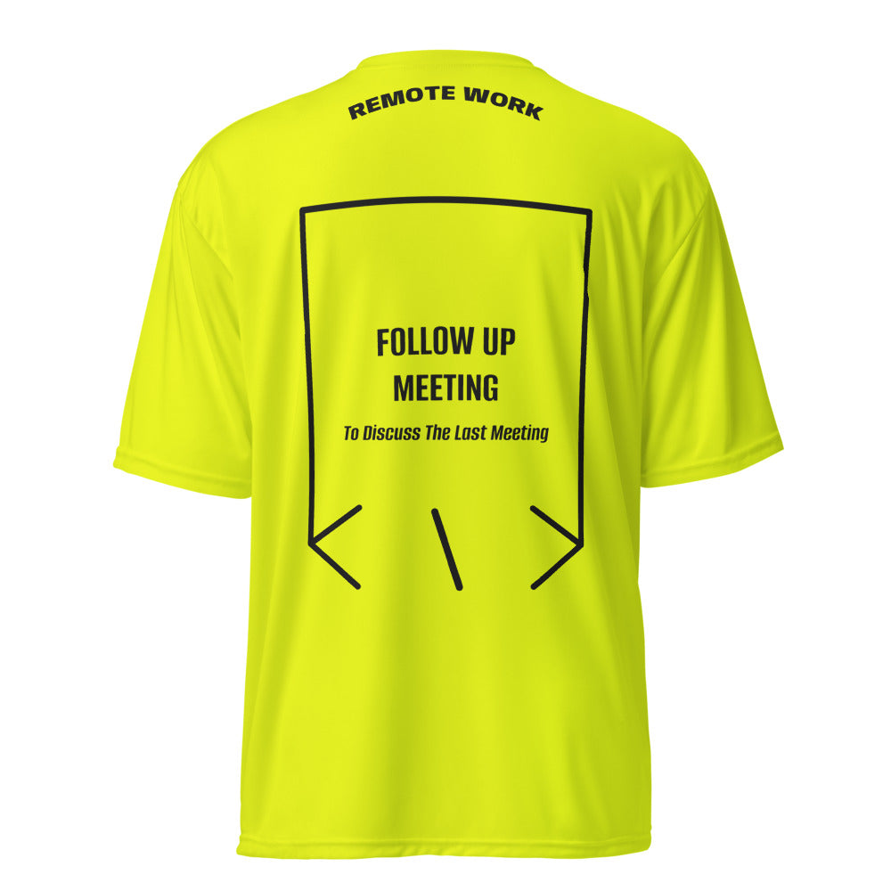 Follow Up Meeting — Safety Yellow Black back mockup
